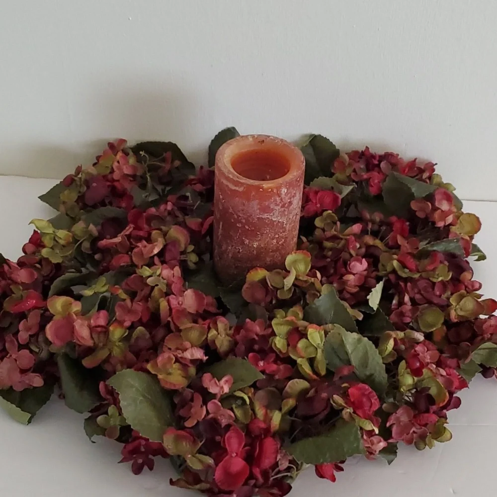 Five Fall Hydrangea Floral Rings